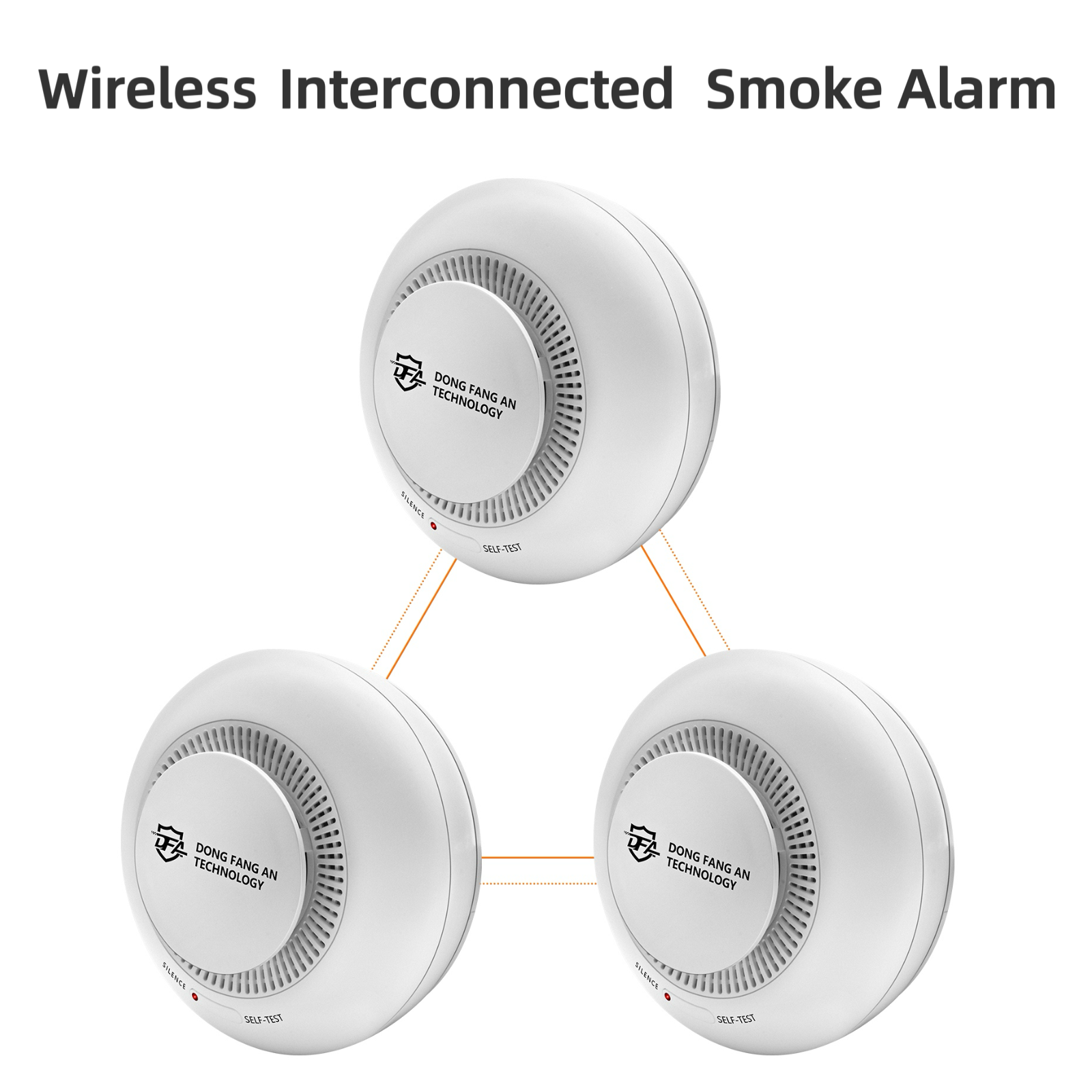 DFA Smoke Detector Fire Wirele - Smoke Detector Interconnected บทวิจารณ์และราคา