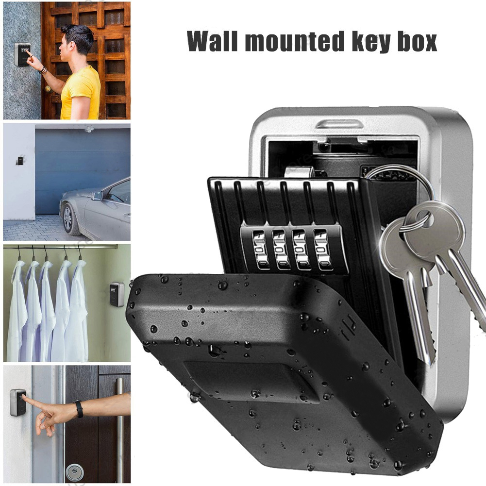 Wall Mount Key Storage Secret  - Lockbox Key Secure บทวิจารณ์และราคา