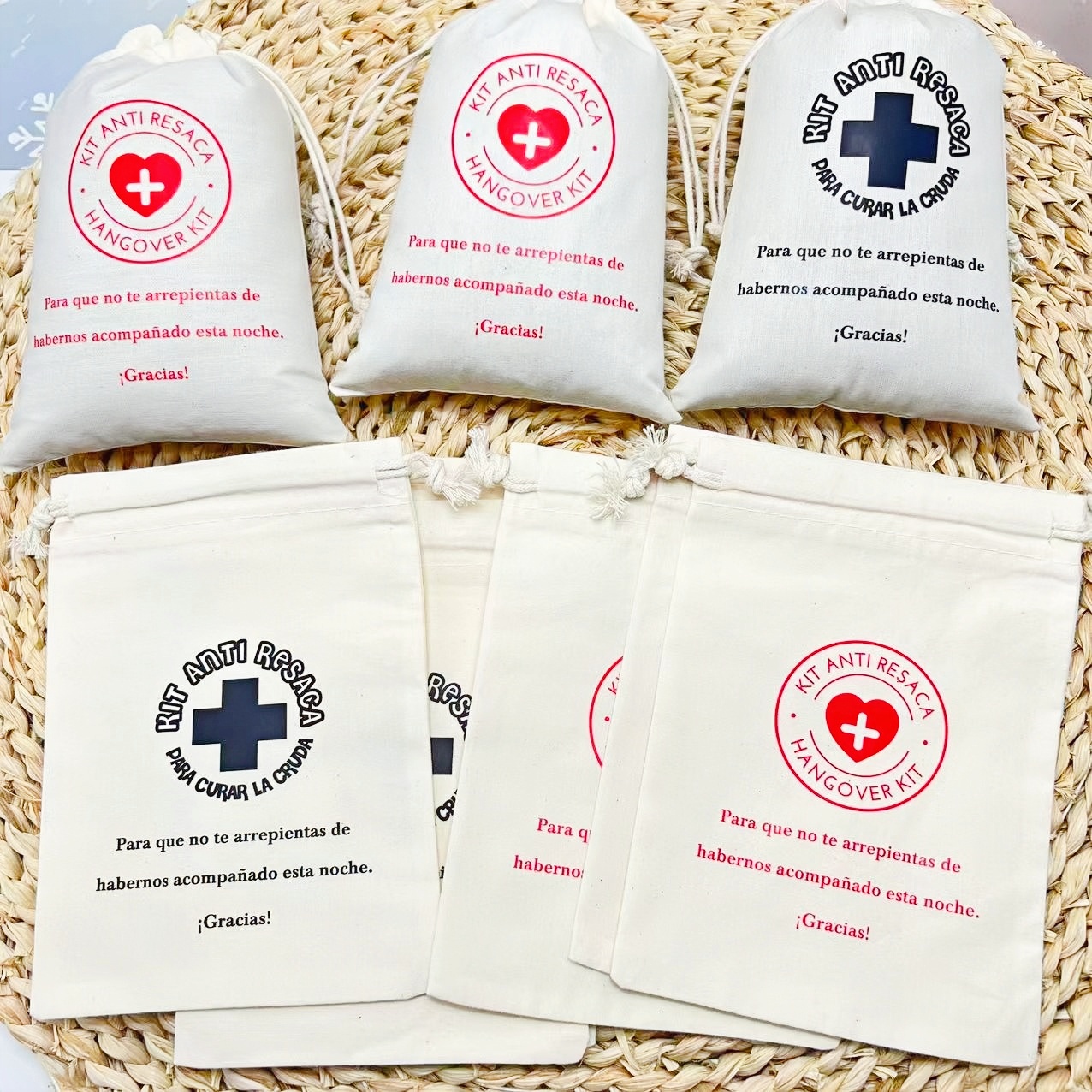 5PCS Spanish Hangover First Ai - First Aid Bag Kit บทวิจารณ์และราคา