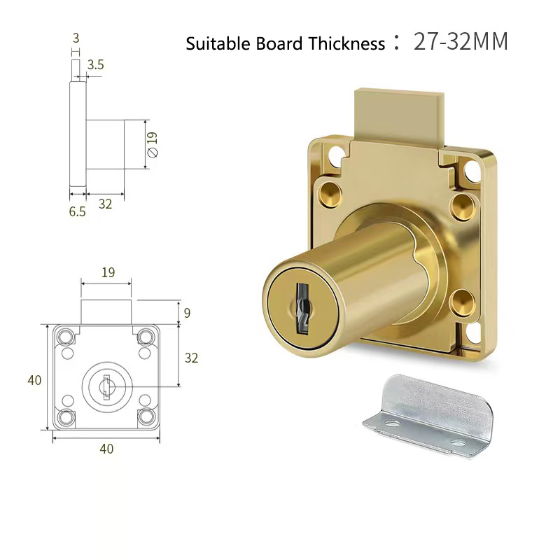 Yutoko High-grade Desk Drawer  - Medicine Cabinet Lock บทวิจารณ์และราคา