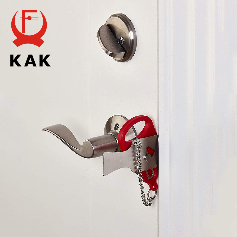 KAK Portable Door Lock Keyless - Security Chain Door บทวิจารณ์และราคา