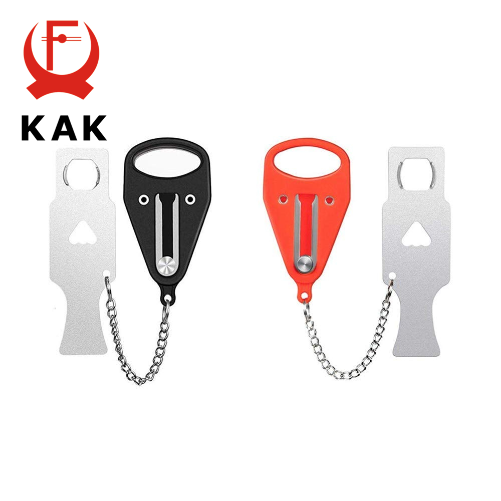 KAK Portable Door Lock Keyless - Security Chain Door บทวิจารณ์และราคา