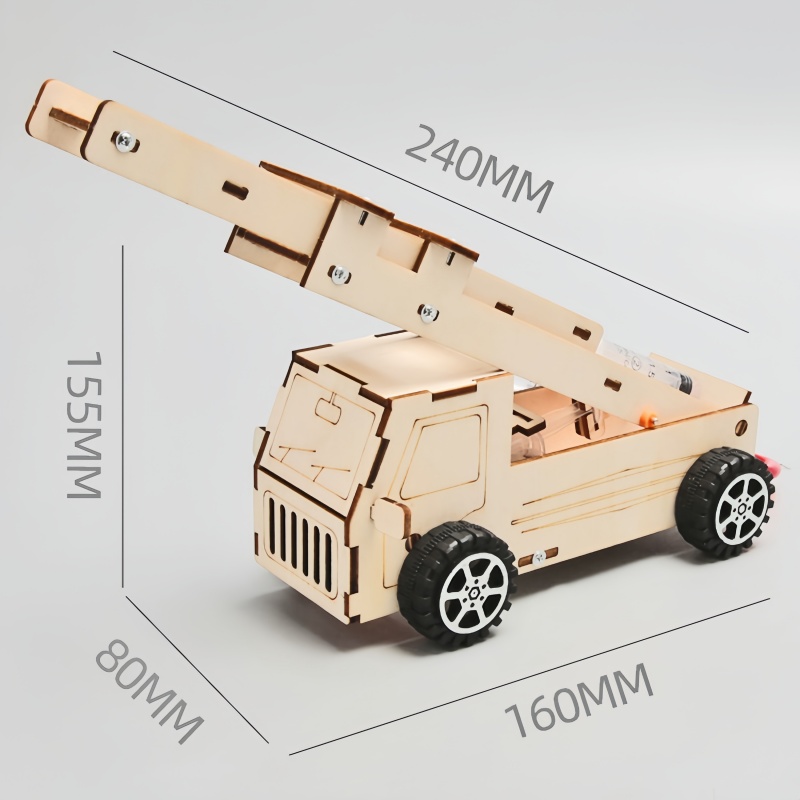 DIY Wood Ladder Fire Truck Mod - Fire Escape Ladder บทวิจารณ์และราคา