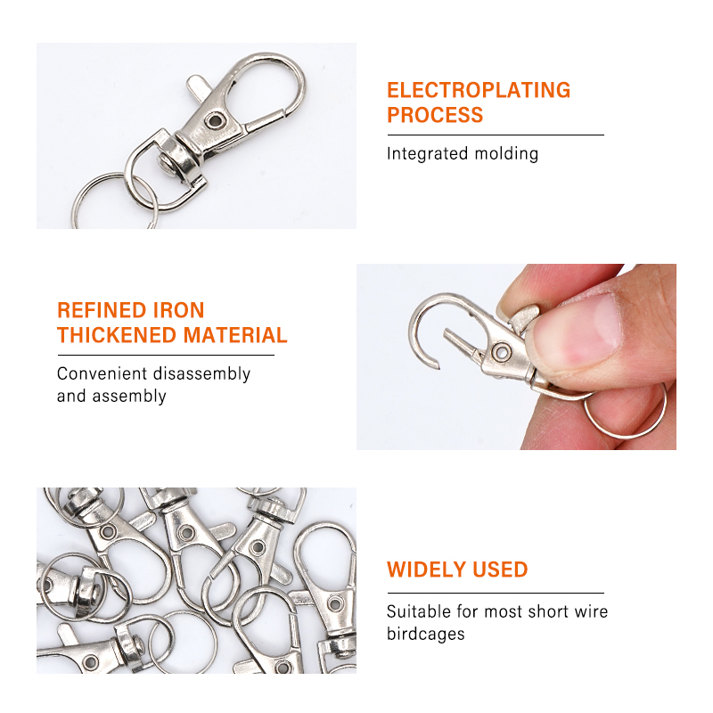 10Pcs Cage Accessories Door Bu - Security Chain Door บทวิจารณ์และราคา