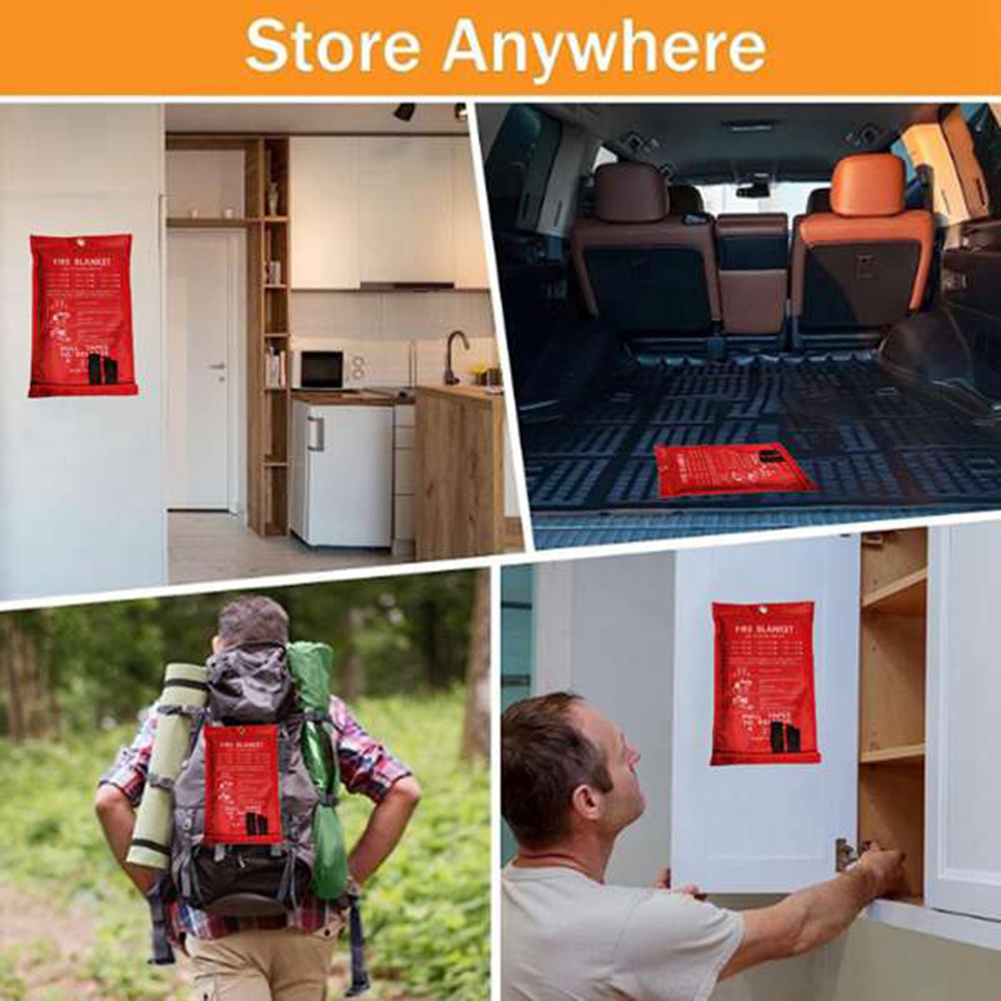 AED2-Emergency Fire Blanket, F - Fire Blanket Kitchen บทวิจารณ์และราคา