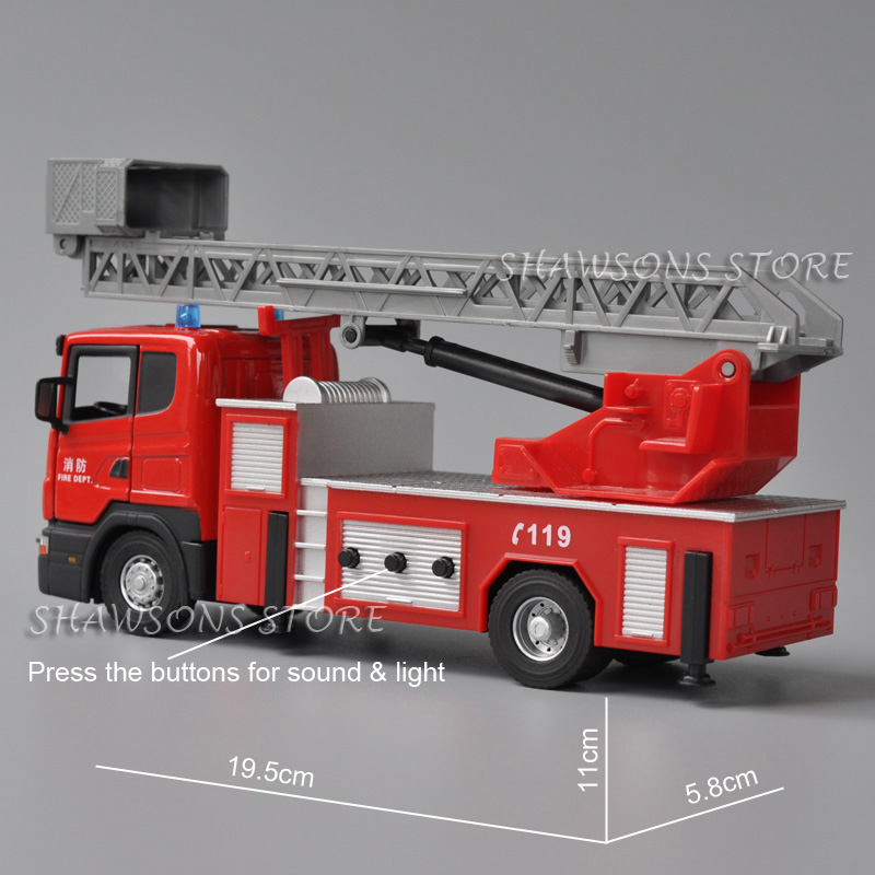 1:43 Scale Diecast Vehicle Mod - Fire Escape Ladder บทวิจารณ์และราคา