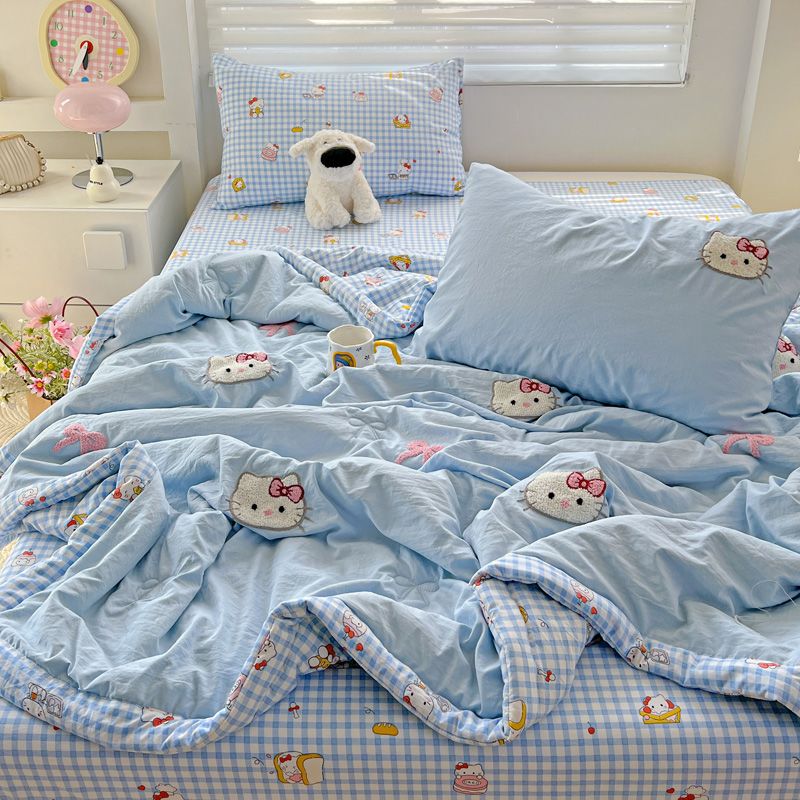Cartoon Hello Kitty Children's - Fire Blanket Kitchen บทวิจารณ์และราคา