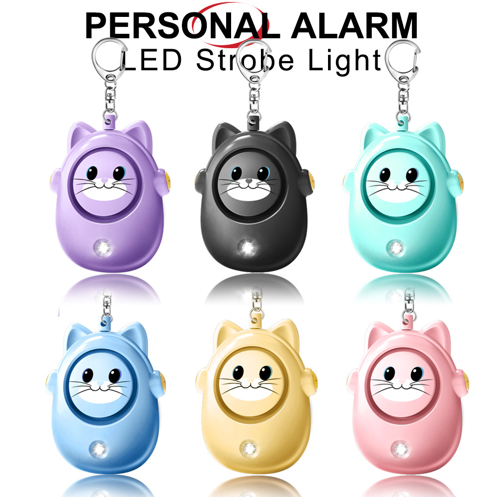 H8 2024 New Cute Cat Personal  - Personal Alarm Keychain บทวิจารณ์และราคา