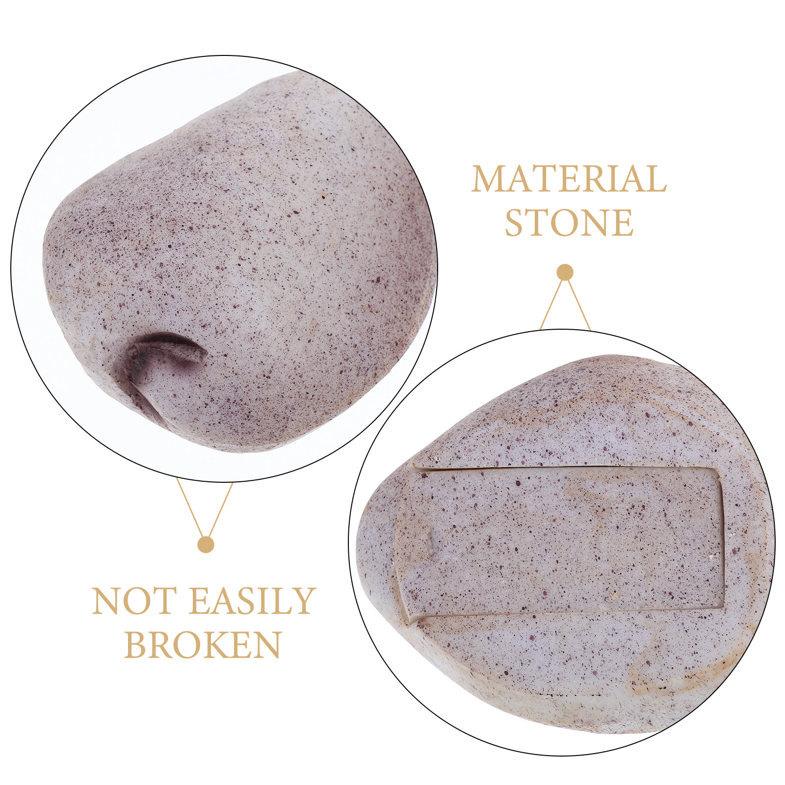 Resin Stone Key Storage Box Re - Lockbox Key Secure บทวิจารณ์และราคา
