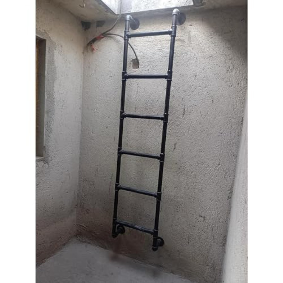 Wall Mounted Metal Step Ladder - Fire Escape Ladder บทวิจารณ์และราคา