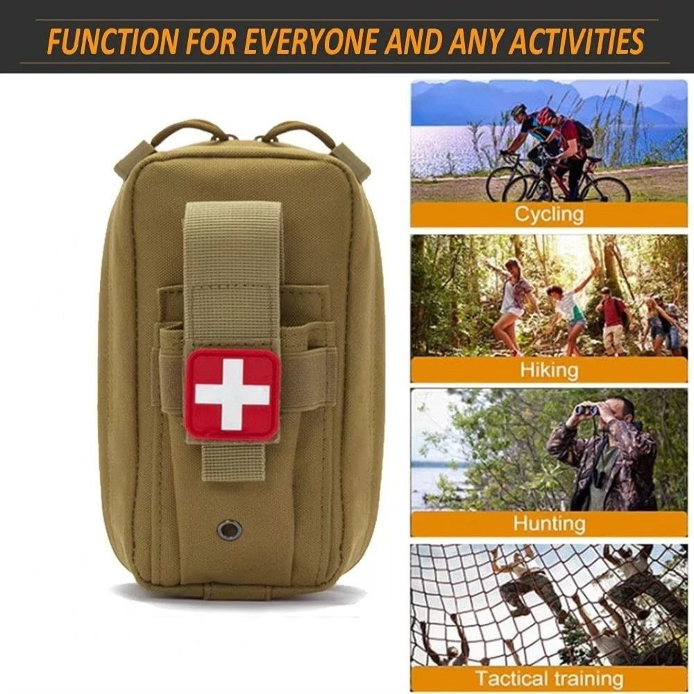 Portable First Aid Kit Drop Le - First Aid Bag Kit บทวิจารณ์และราคา