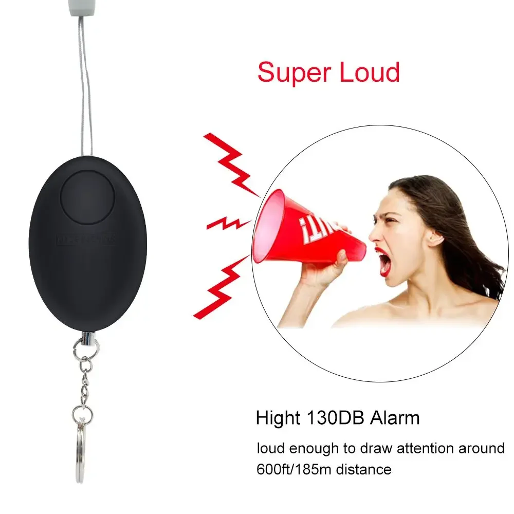 120dB Personal Safety Alarm Ke - Personal Alarm Keychain บทวิจารณ์และราคา