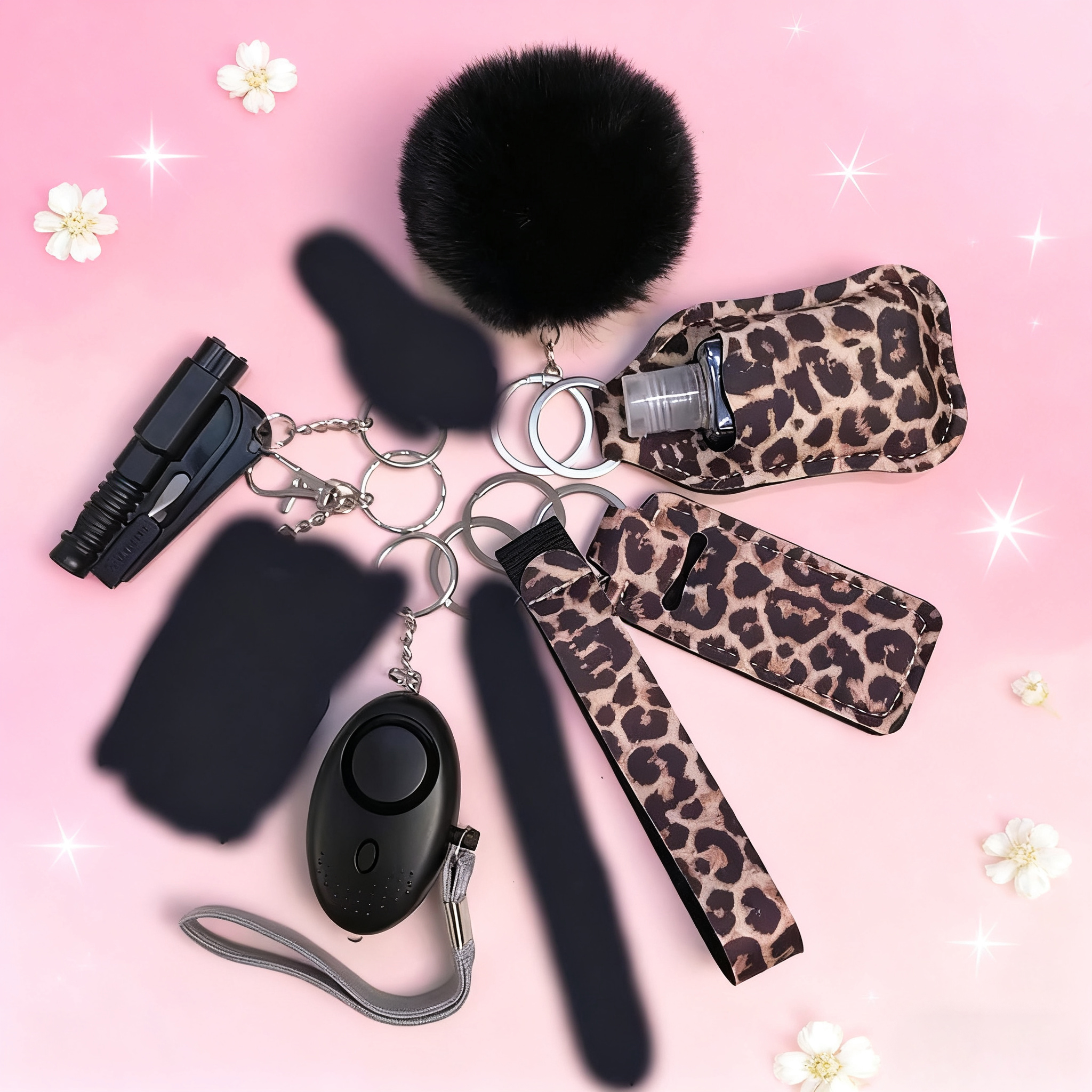 10Pcs Girl Security Self Defen - Personal Alarm Keychain บทวิจารณ์และราคา