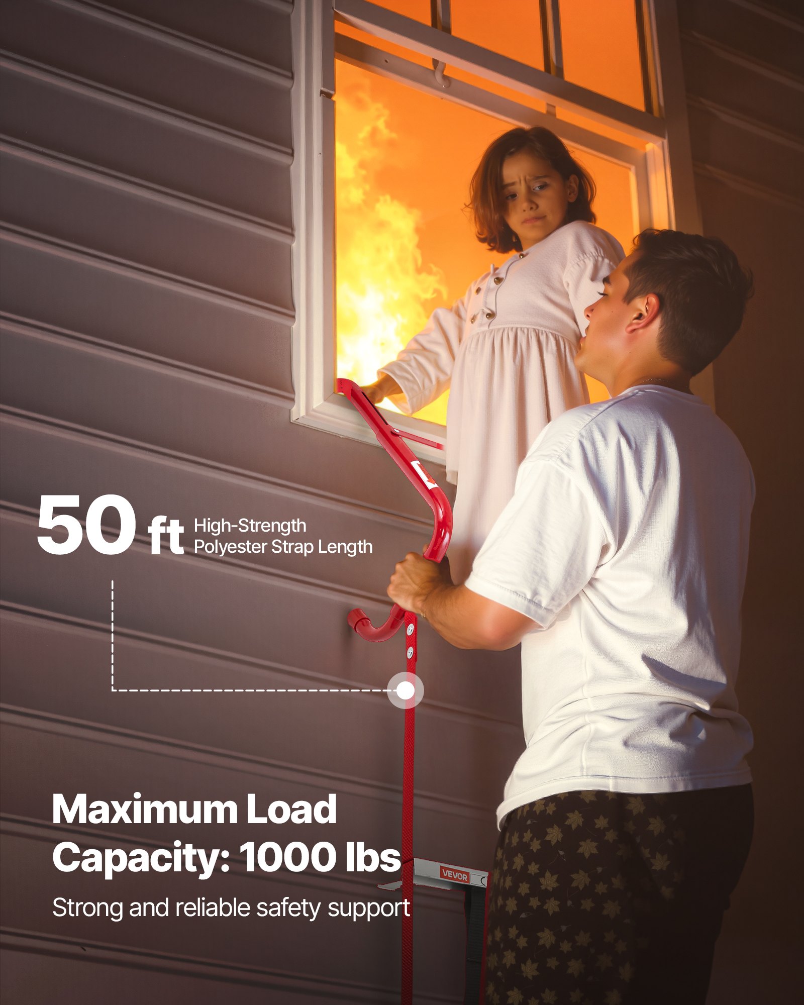 Fire Escape Ladder, 5-6 Story  - Fire Escape Ladder บทวิจารณ์และราคา