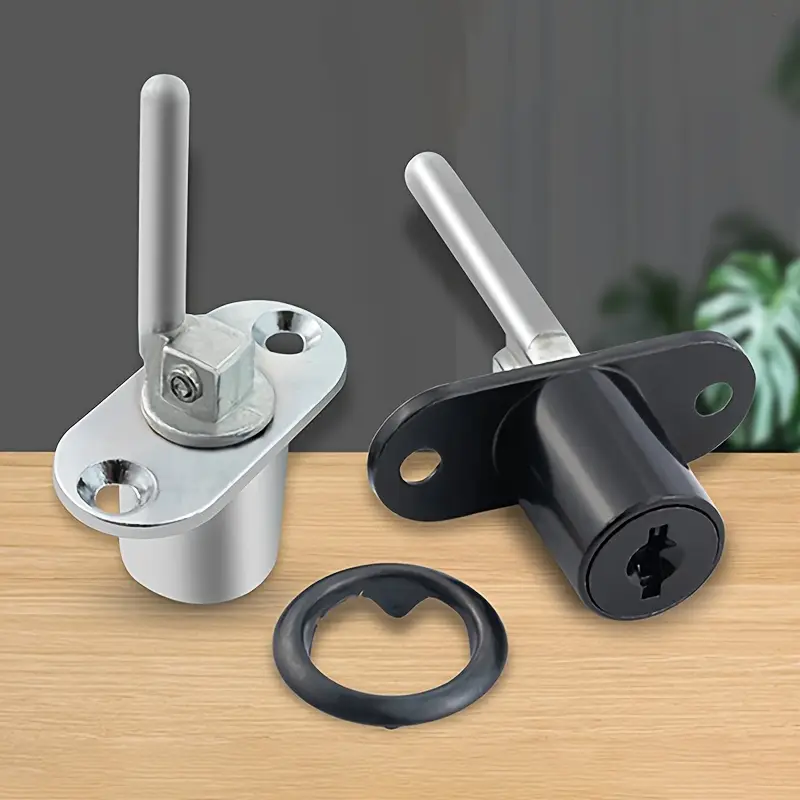 Cabinet Drawer Lock With 2 Key - Medicine Cabinet Lock บทวิจารณ์และราคา