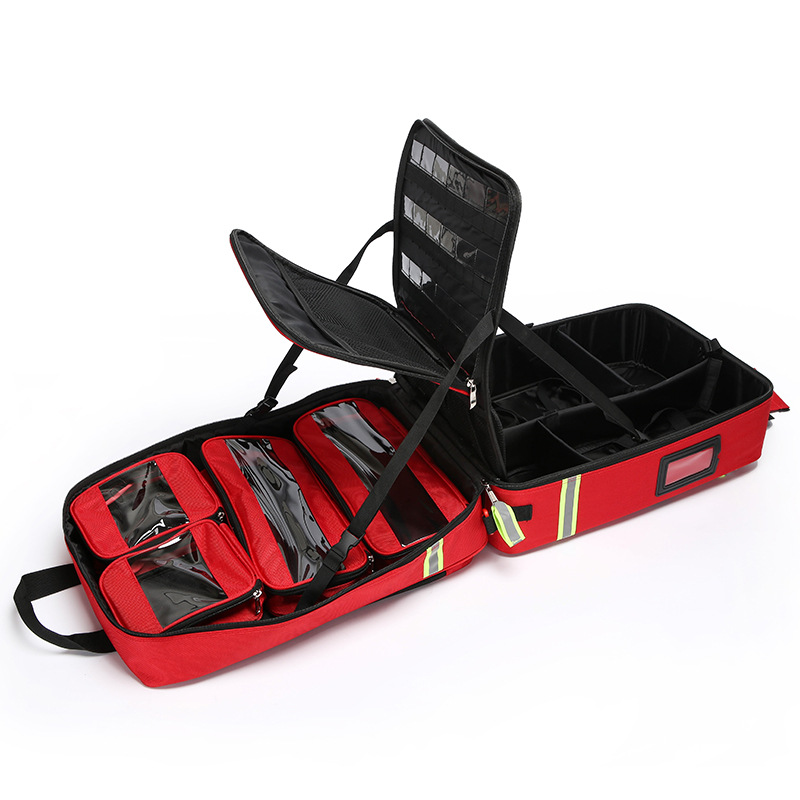 Large Capacity Empty Trolley F - First Aid Bag Kit บทวิจารณ์และราคา
