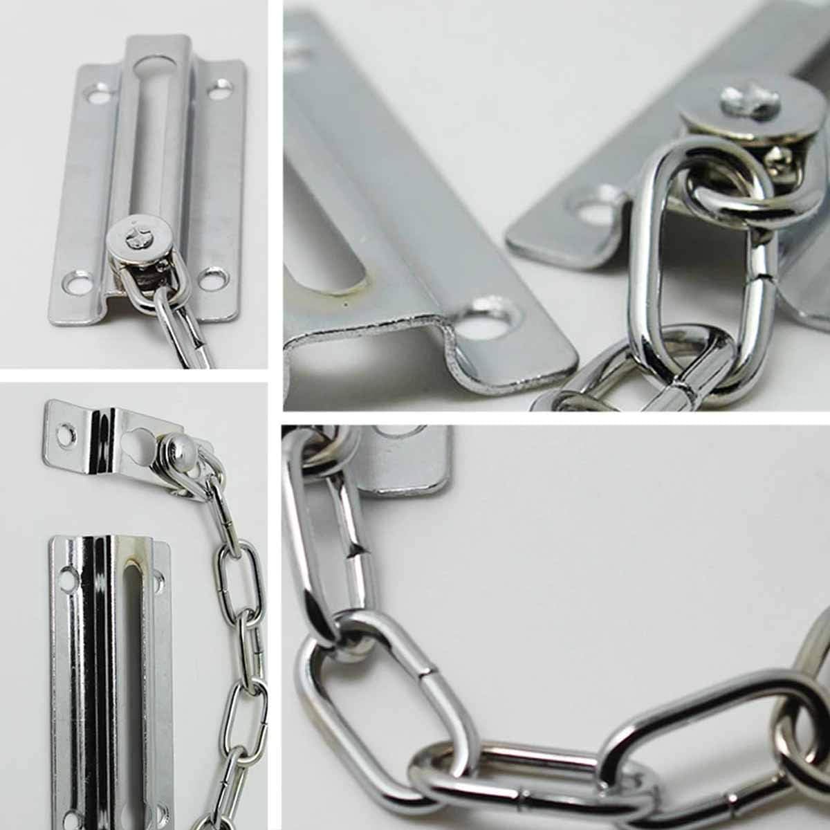 4PCS Door Chain Guard Security - Security Chain Door บทวิจารณ์และราคา