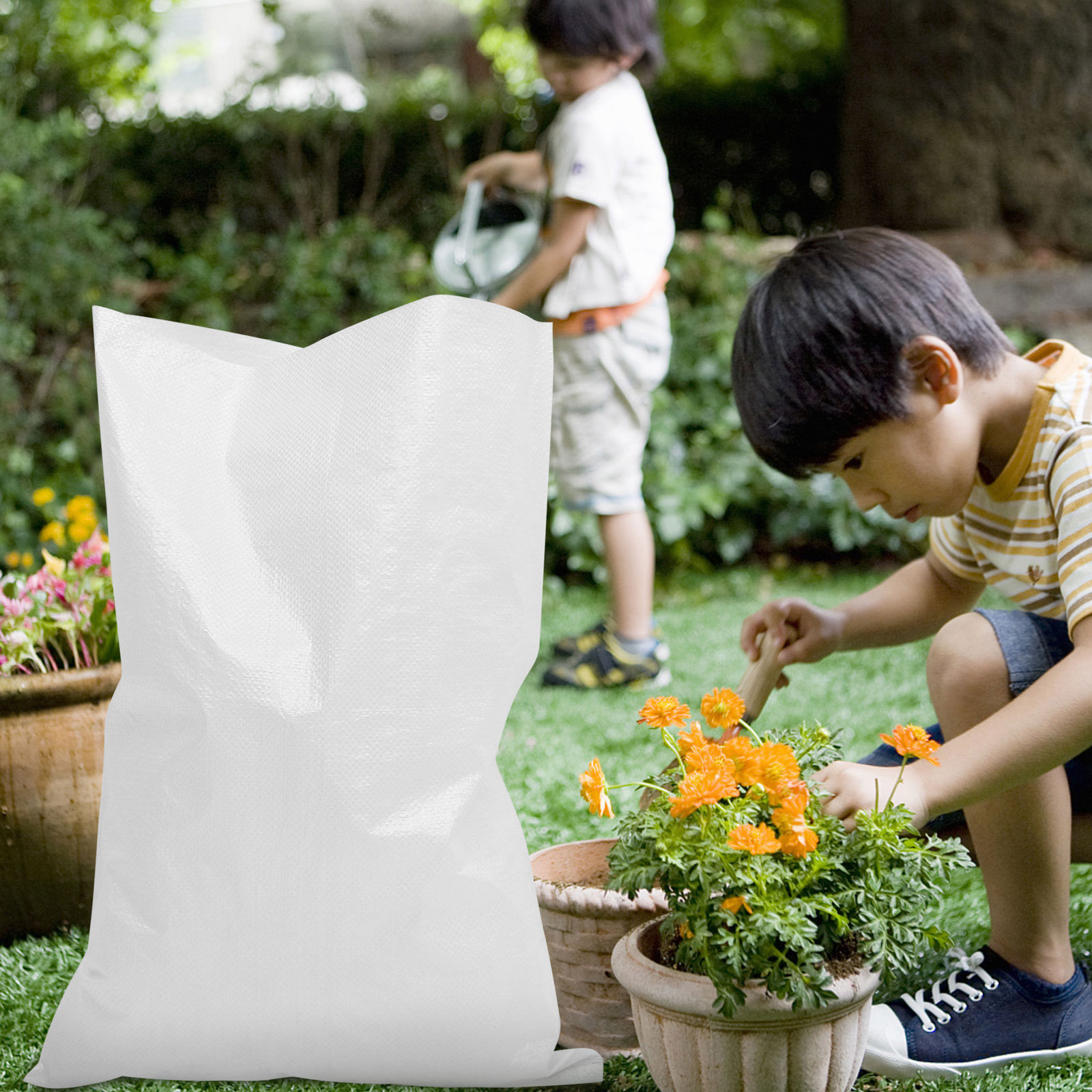 5Pcs Waterproof Woven Sandbags - Flood Barrier Bag บทวิจารณ์และราคา
