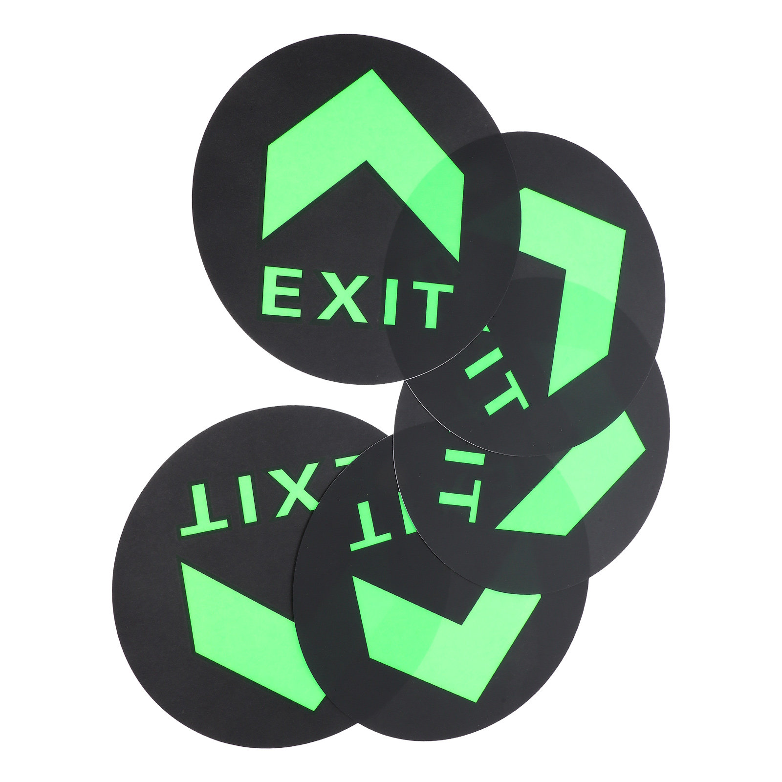 5Pcs Glow in Dark Exit Sign St - Emergency Exit Sign บทวิจารณ์และราคา