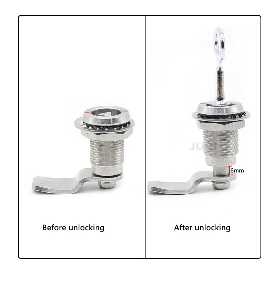 MS816 pull lock 304 stainless  - Medicine Cabinet Lock บทวิจารณ์และราคา