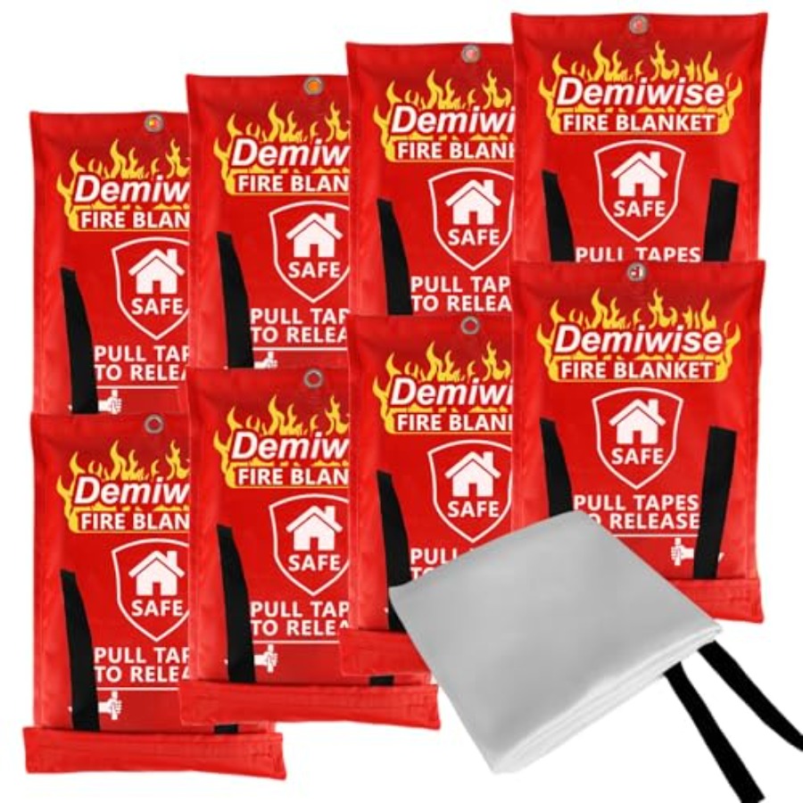Fire Blankets for Home and Kit - Fire Blanket Kitchen บทวิจารณ์และราคา
