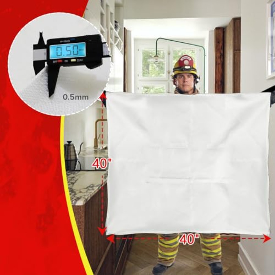 Fire Blankets for Home and Kit - Fire Blanket Kitchen บทวิจารณ์และราคา