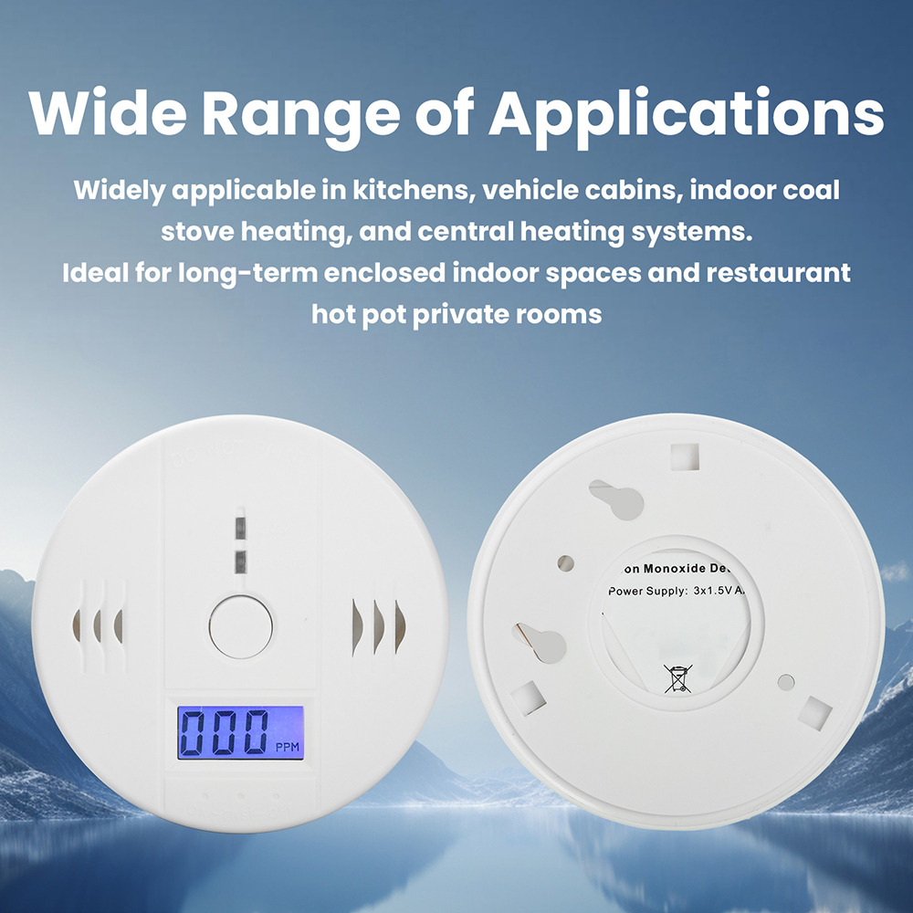 Battery Powered Carbon Monoxid - Smoke Detector Interconnected บทวิจารณ์และราคา