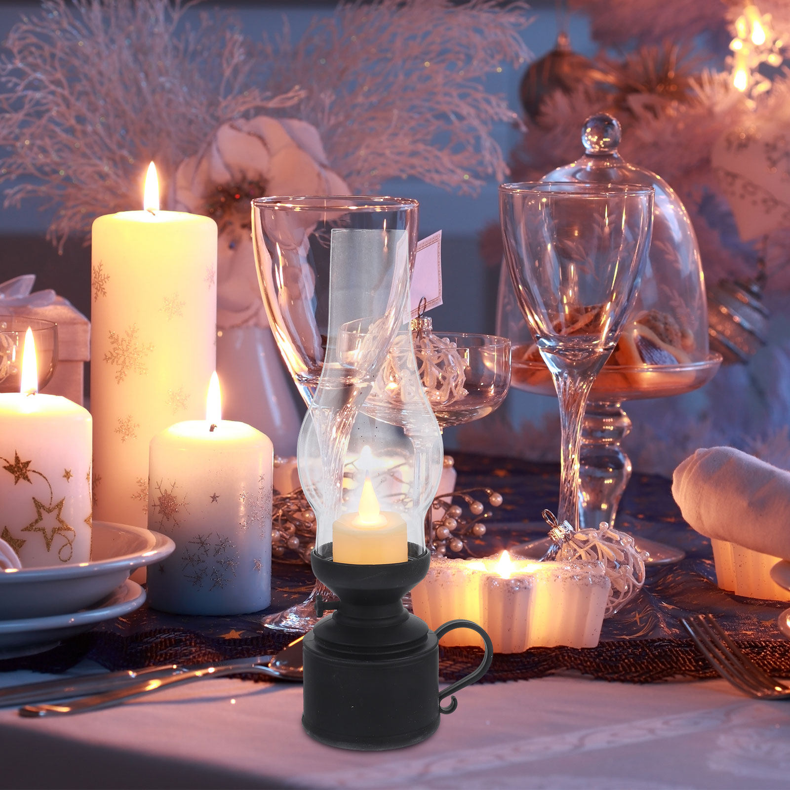 Portable Vintage LED Lantern H - Power Outage Light บทวิจารณ์และราคา