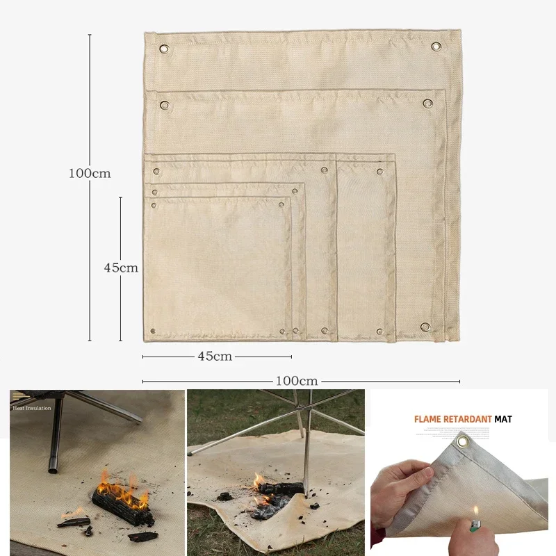 30*30CM New Outdoor Camping Fi - Fire Blanket Kitchen บทวิจารณ์และราคา