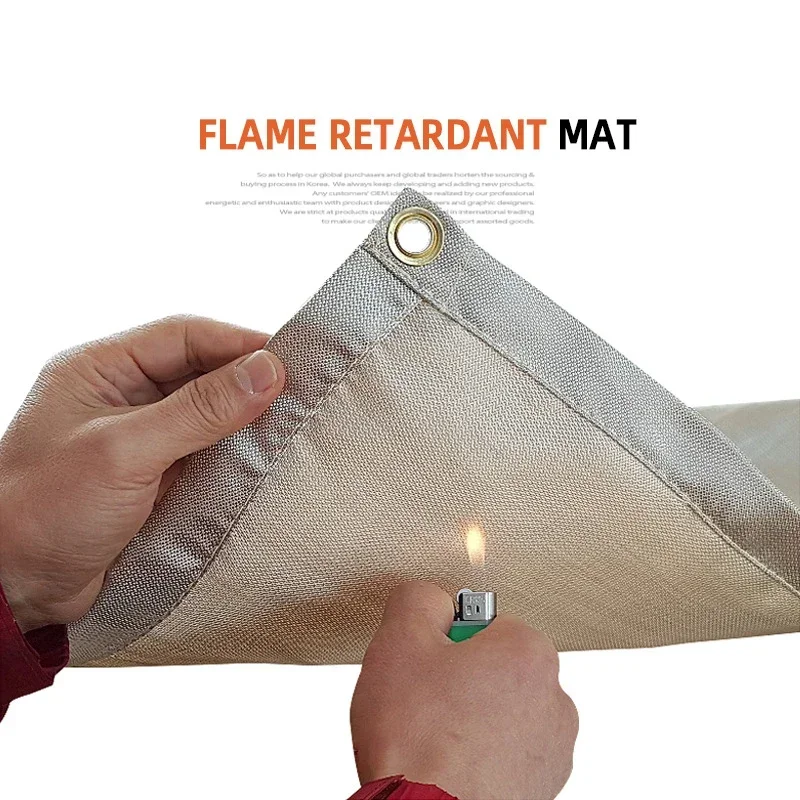 30*30CM New Outdoor Camping Fi - Fire Blanket Kitchen บทวิจารณ์และราคา